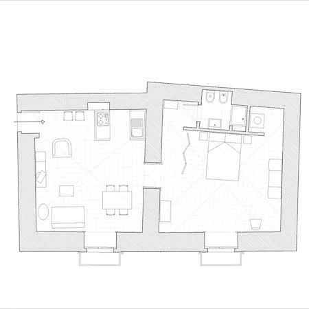 Tre Vie Con Terrazza *